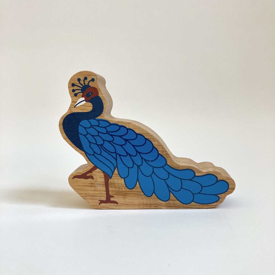 Fair Trade St Paul's Wooden Painted Peacock